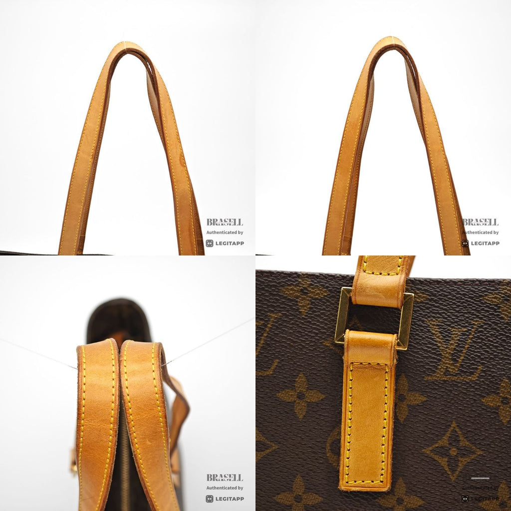 LOUIS VUITTON Luco Monogram Canvas Brown Tote Bag M51155 【ImportFeeFREE】