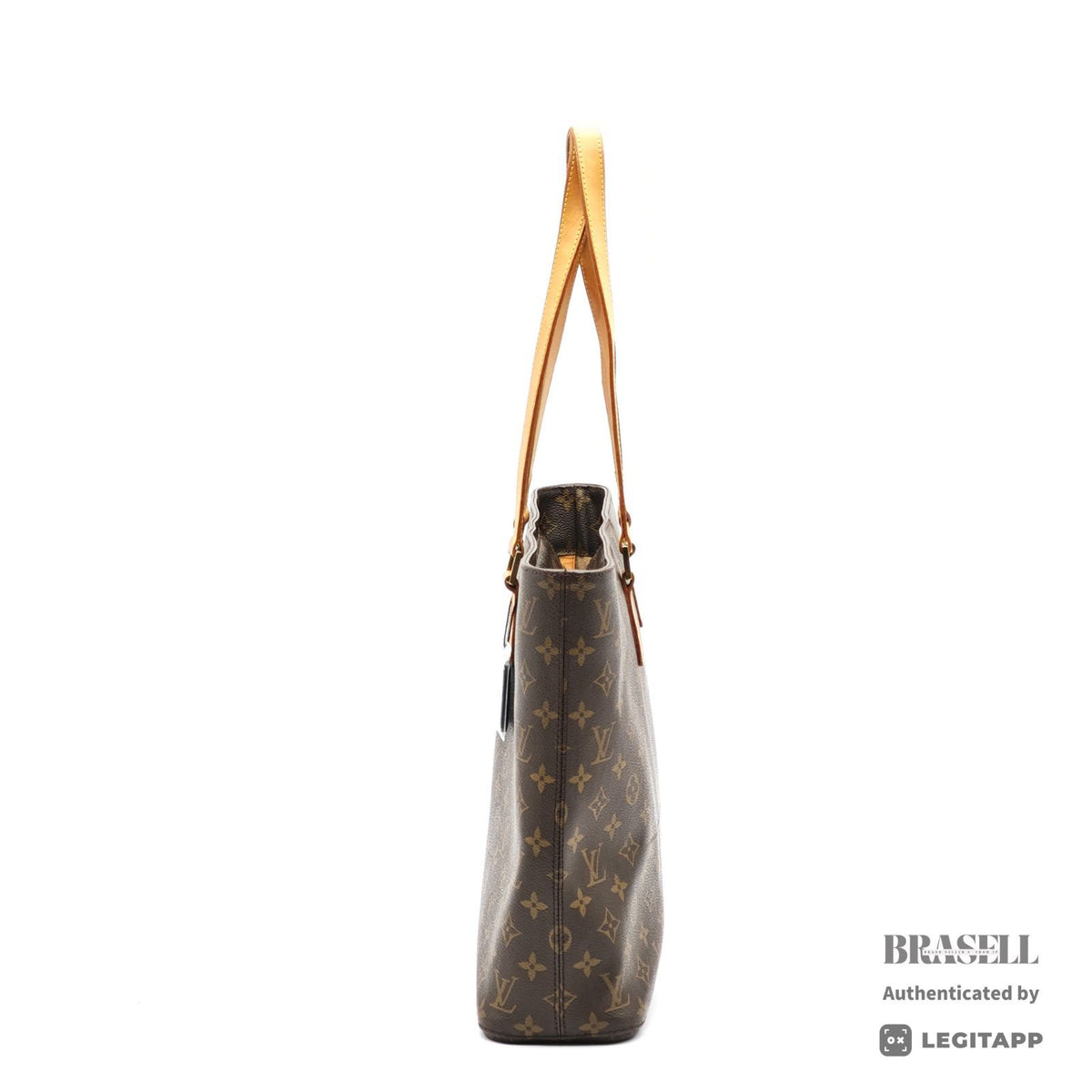 LOUIS VUITTON Luco Monogram Canvas Brown Tote Bag M51155 【ImportFeeFREE】