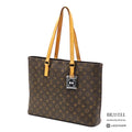 LOUIS VUITTON Luco Monogram Canvas Brown Tote Bag M51155 【ImportFeeFREE】