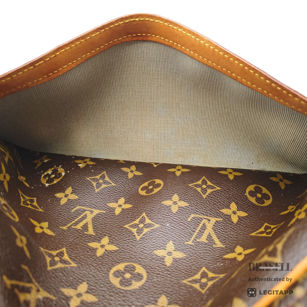 LOUIS VUITTON Reporter PM Monogram Canvas Shoulder Bag M45254 【ImportFeeFREE】