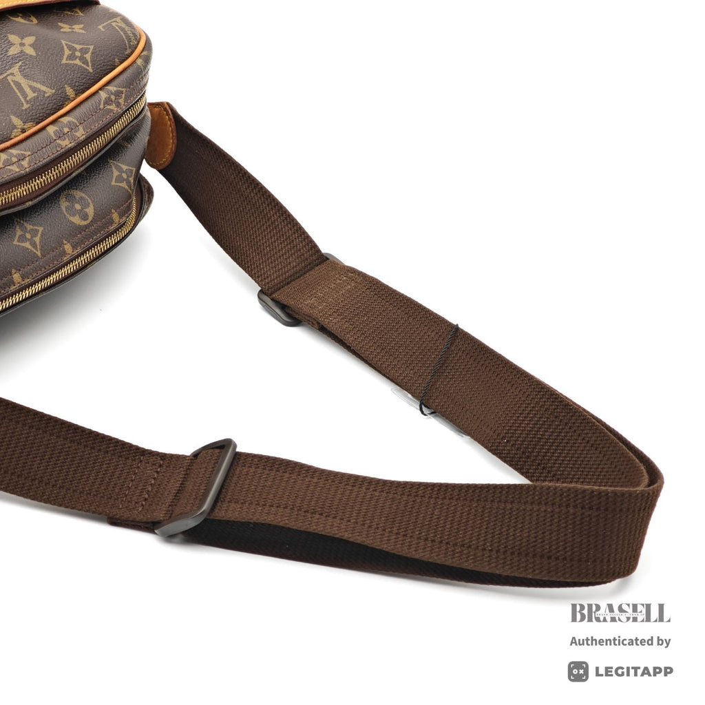 LOUIS VUITTON Reporter PM Monogram Canvas Shoulder Bag M45254 【ImportFeeFREE】