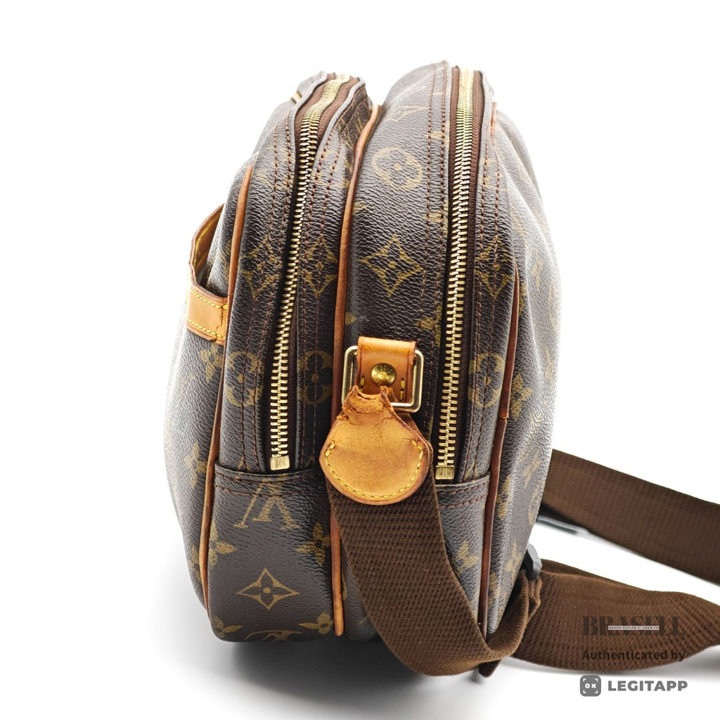 LOUIS VUITTON Reporter PM Monogram Canvas Shoulder Bag M45254 【ImportFeeFREE】