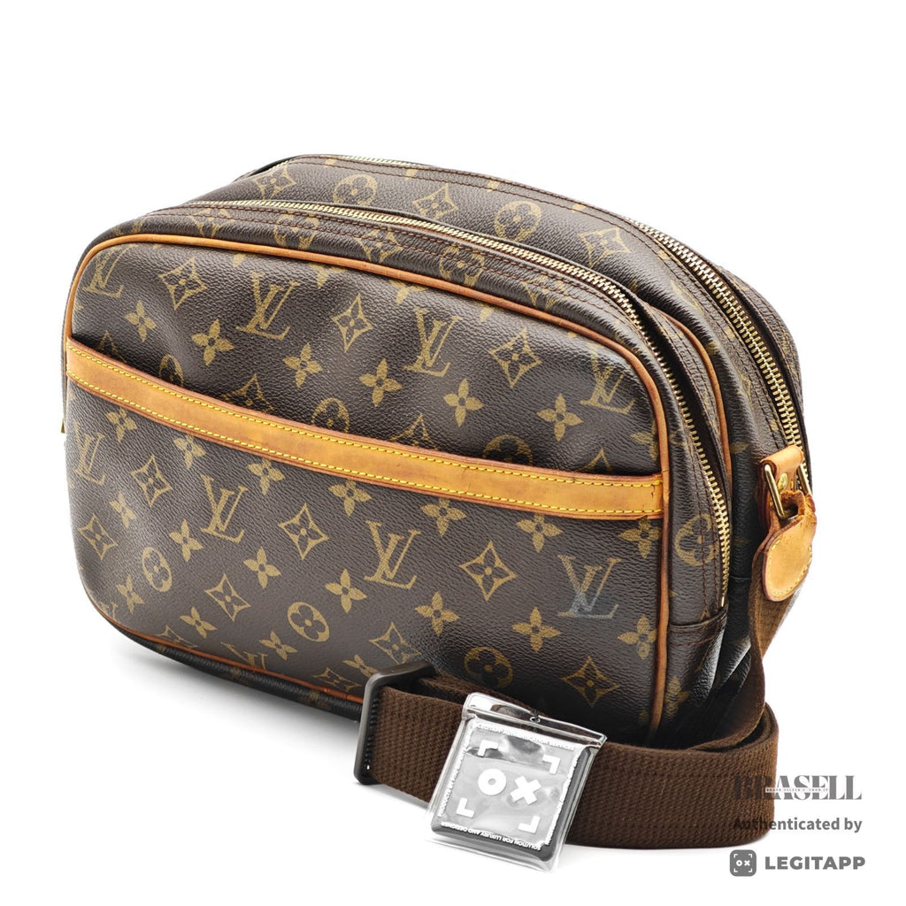 LOUIS VUITTON Reporter PM Monogram Canvas Shoulder Bag M45254 【ImportFeeFREE】