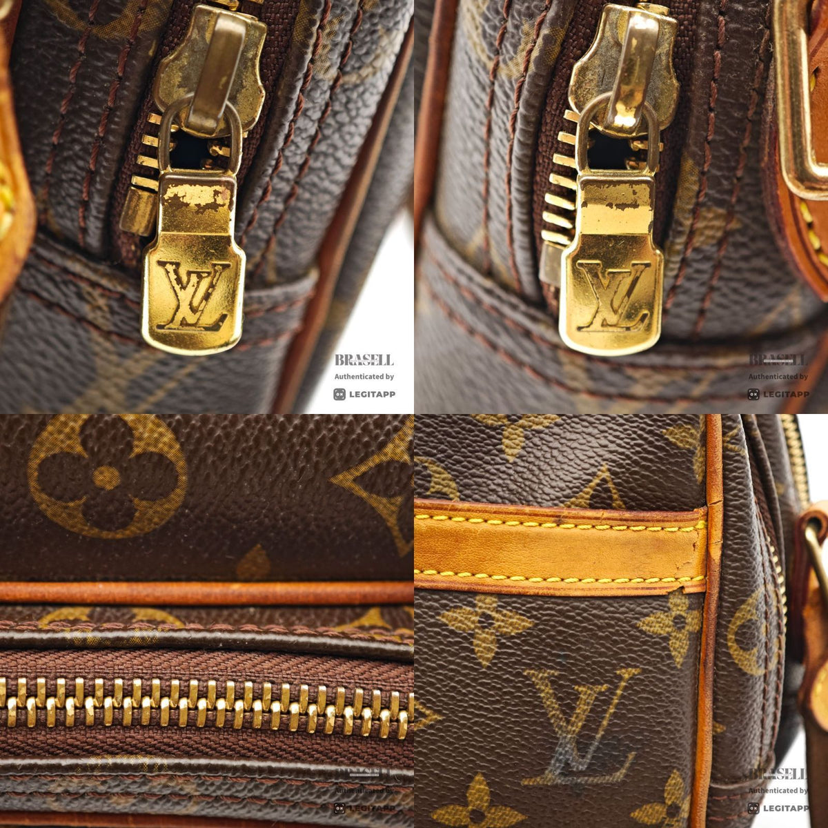 LOUIS VUITTON Reporter PM Monogram Canvas Shoulder Bag M45254 【ImportFeeFREE】