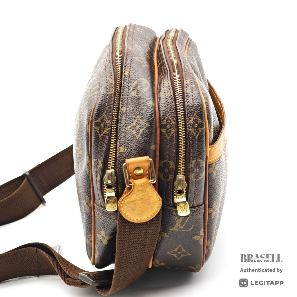 LOUIS VUITTON Reporter PM Monogram Canvas Shoulder Bag M45254 【ImportFeeFREE】