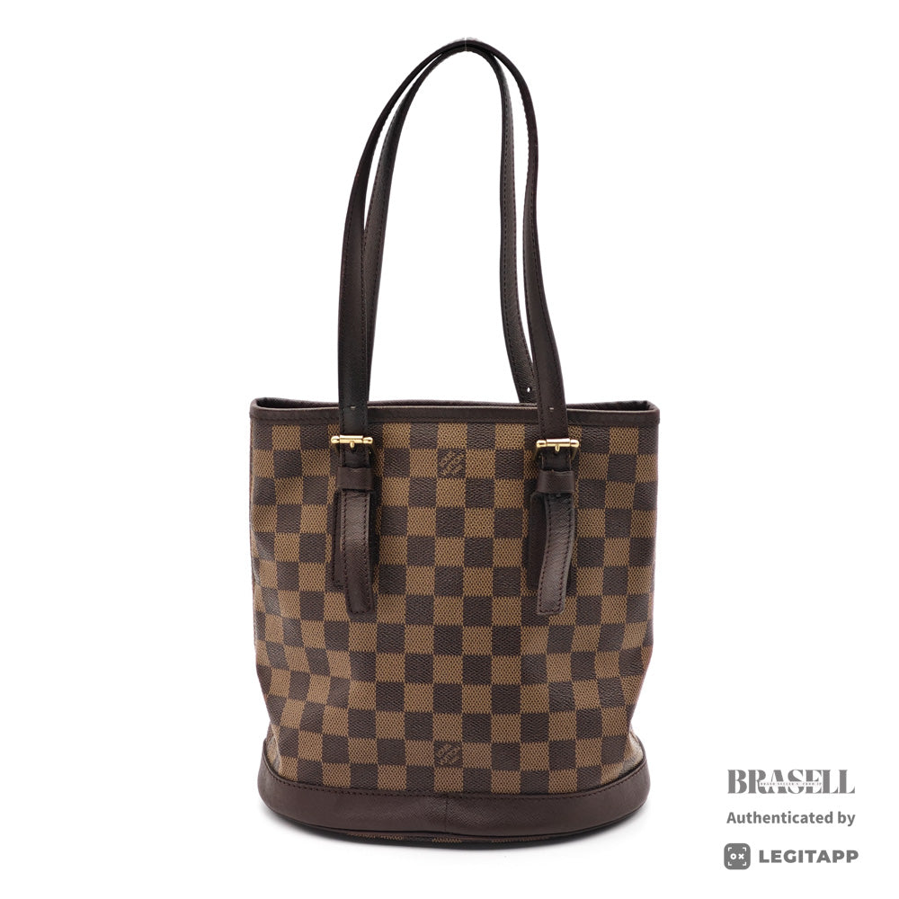 LOUIS VUITTON Marais Damier Ebene Canvas Tote Bag N42240 【ImportFeeFREE】
