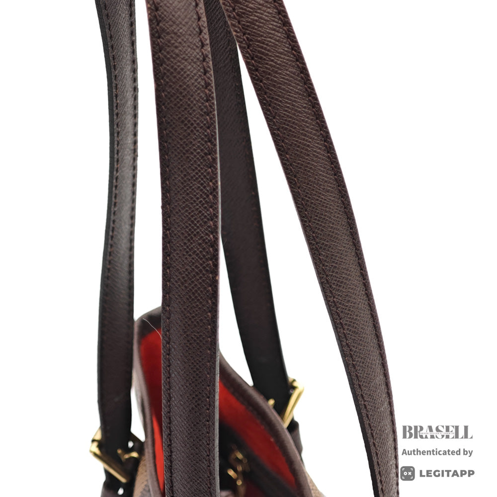 LOUIS VUITTON Marais Damier Ebene Canvas Tote Bag N42240 【ImportFeeFREE】