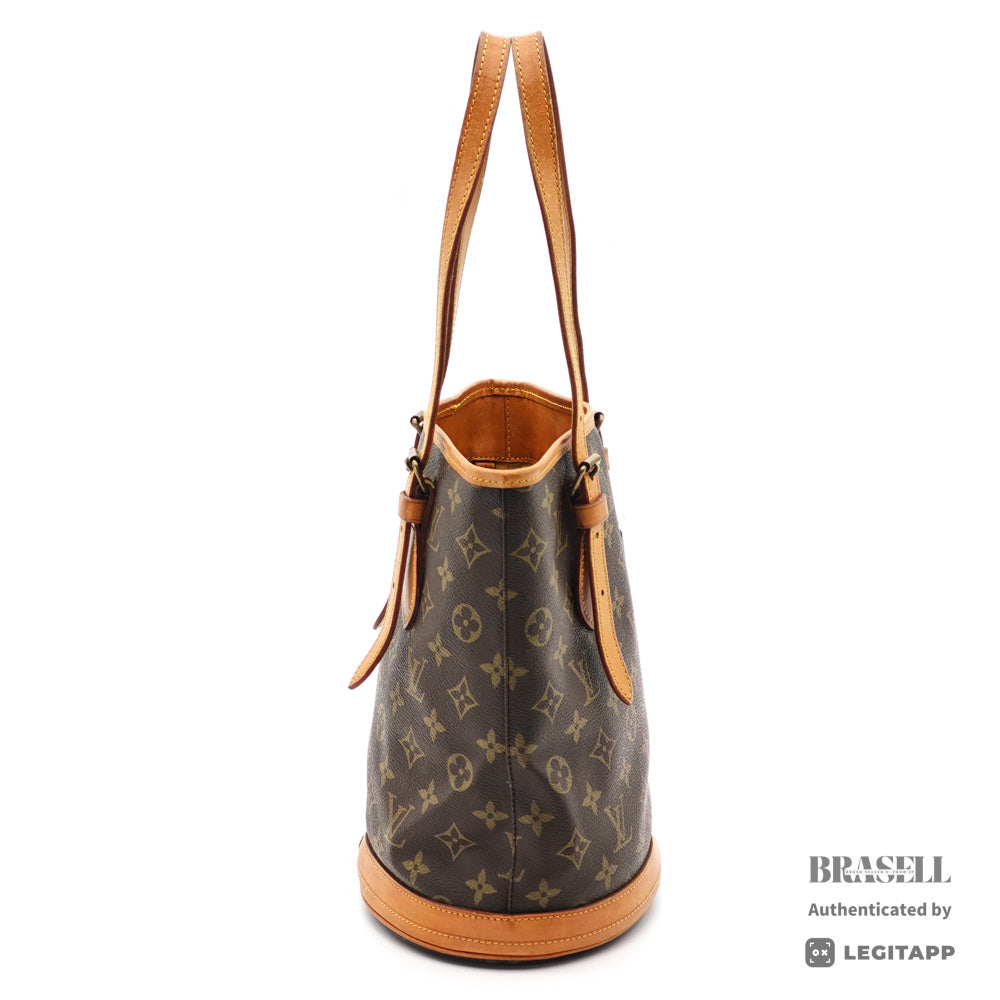 LOUIS VUITTON Bucket PM Monogram Canvas Tote Bag M42238 【ImportFeeFREE】