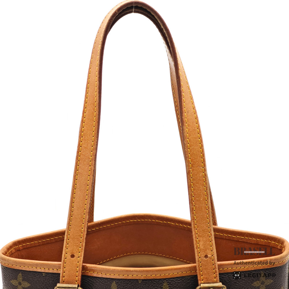 LOUIS VUITTON Bucket PM Monogram Canvas Tote Bag M42238 【ImportFeeFREE】