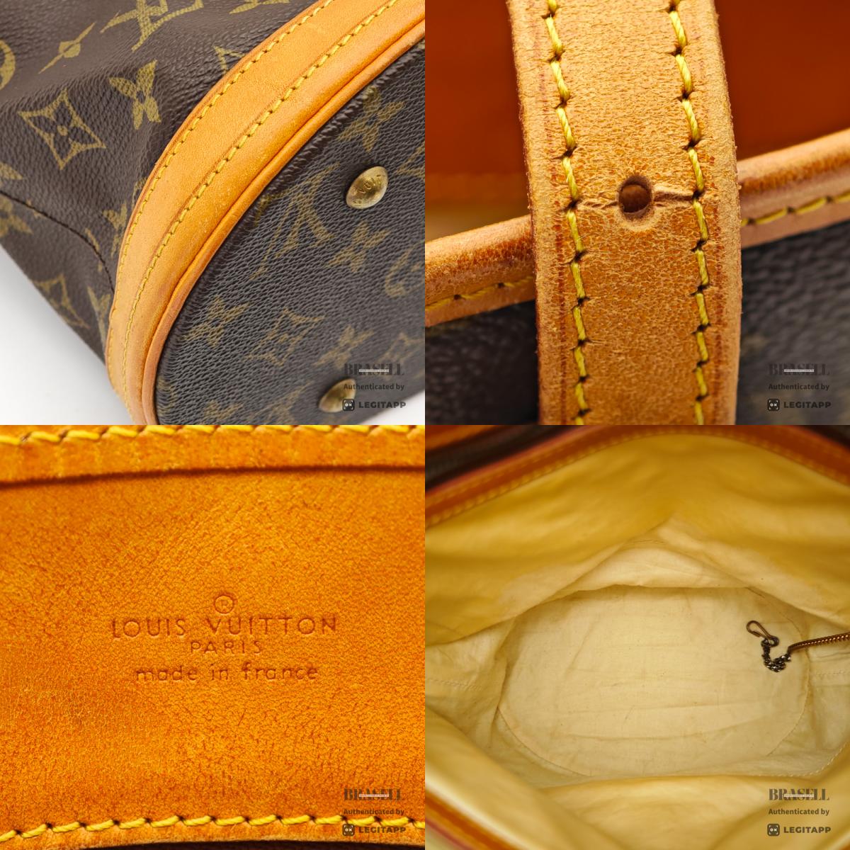 LOUIS VUITTON Bucket PM Monogram Canvas Tote Bag M42238 【ImportFeeFREE】