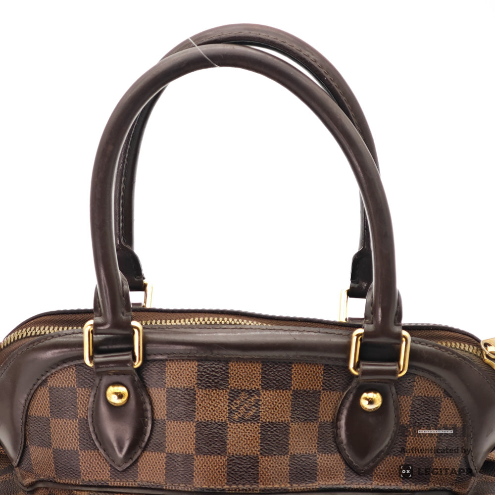 LOUIS VUITTON Trevi PM Damier Canvas Brown Hand Bag N51997 【ImportFeeFREE】