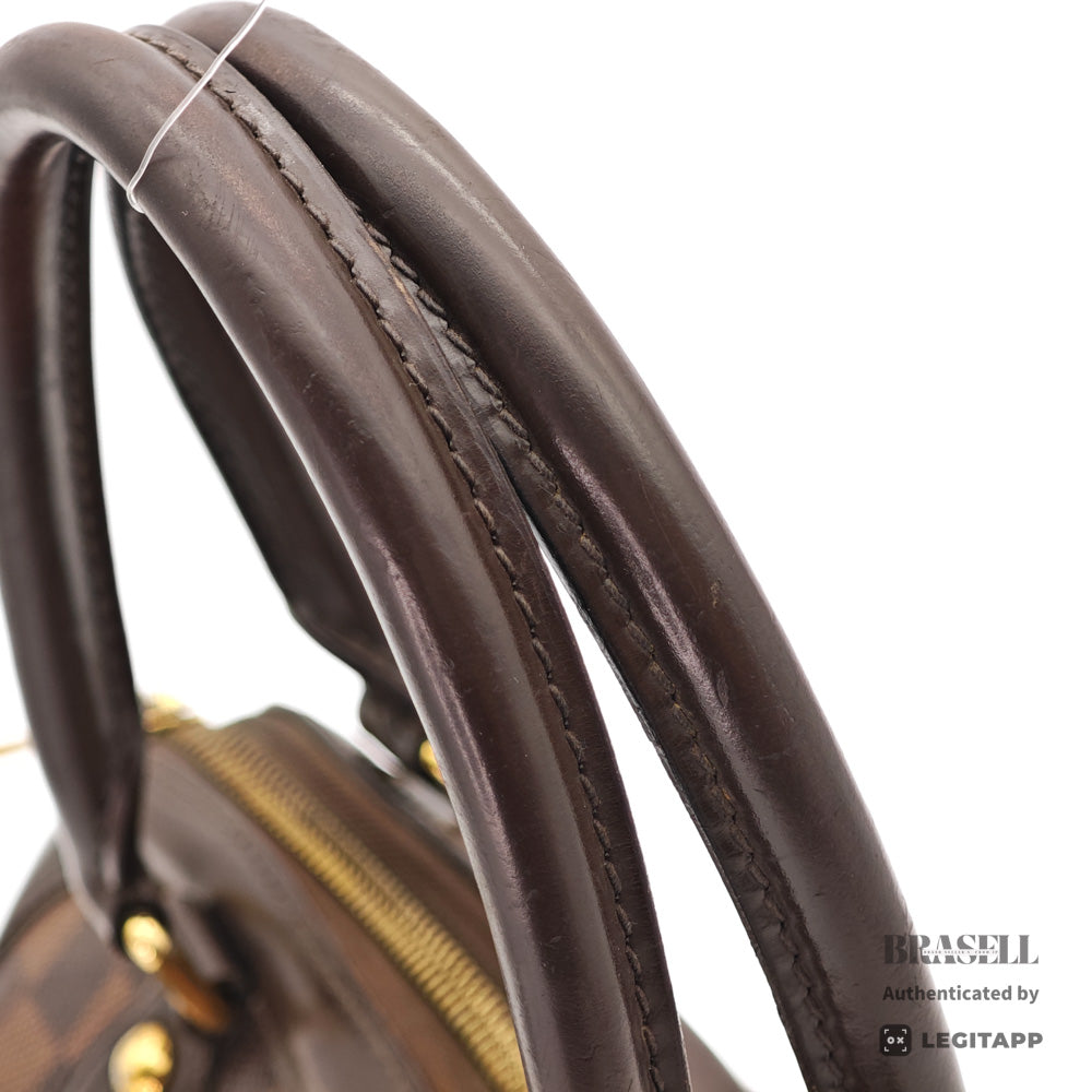 LOUIS VUITTON Trevi PM Damier Canvas Brown Hand Bag N51997 【ImportFeeFREE】