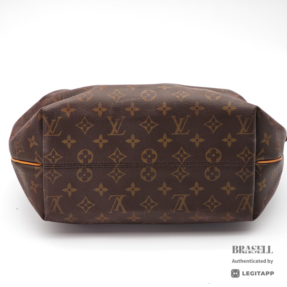 LOUIS VUITTON Turenne MM Monogram Canvas Brown Tote Bag 【ImportFeeFREE】