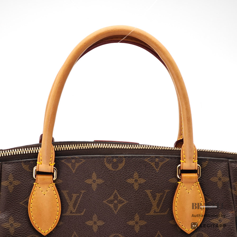 LOUIS VUITTON Turenne MM Monogram Canvas Brown Tote Bag 【ImportFeeFREE】