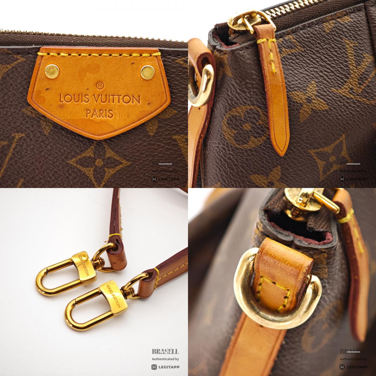 LOUIS VUITTON Turenne MM Monogram Canvas Brown Tote Bag 【ImportFeeFREE】