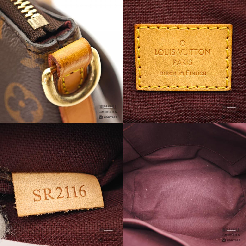 LOUIS VUITTON Turenne MM Monogram Canvas Brown Tote Bag 【ImportFeeFREE】