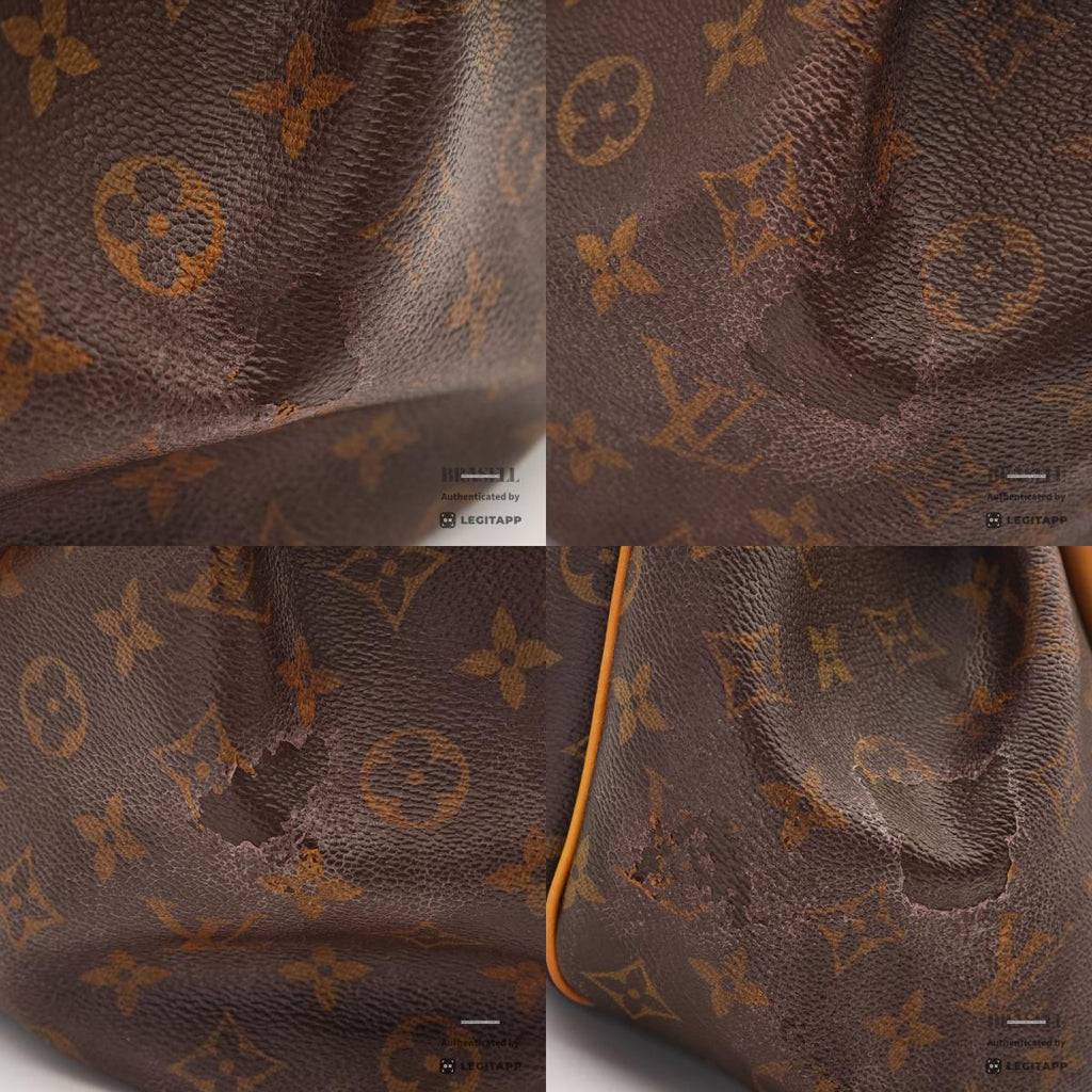 LOUIS VUITTON Turenne MM Monogram Canvas Brown Tote Bag 【ImportFeeFREE】