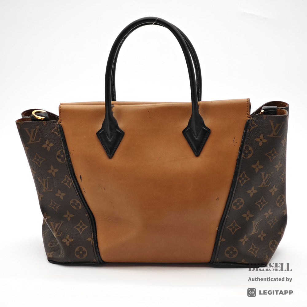 LOUIS VUITTON Tote W PM Monogram Canvas Hand Bag M40941 【ImportFeeFREE】