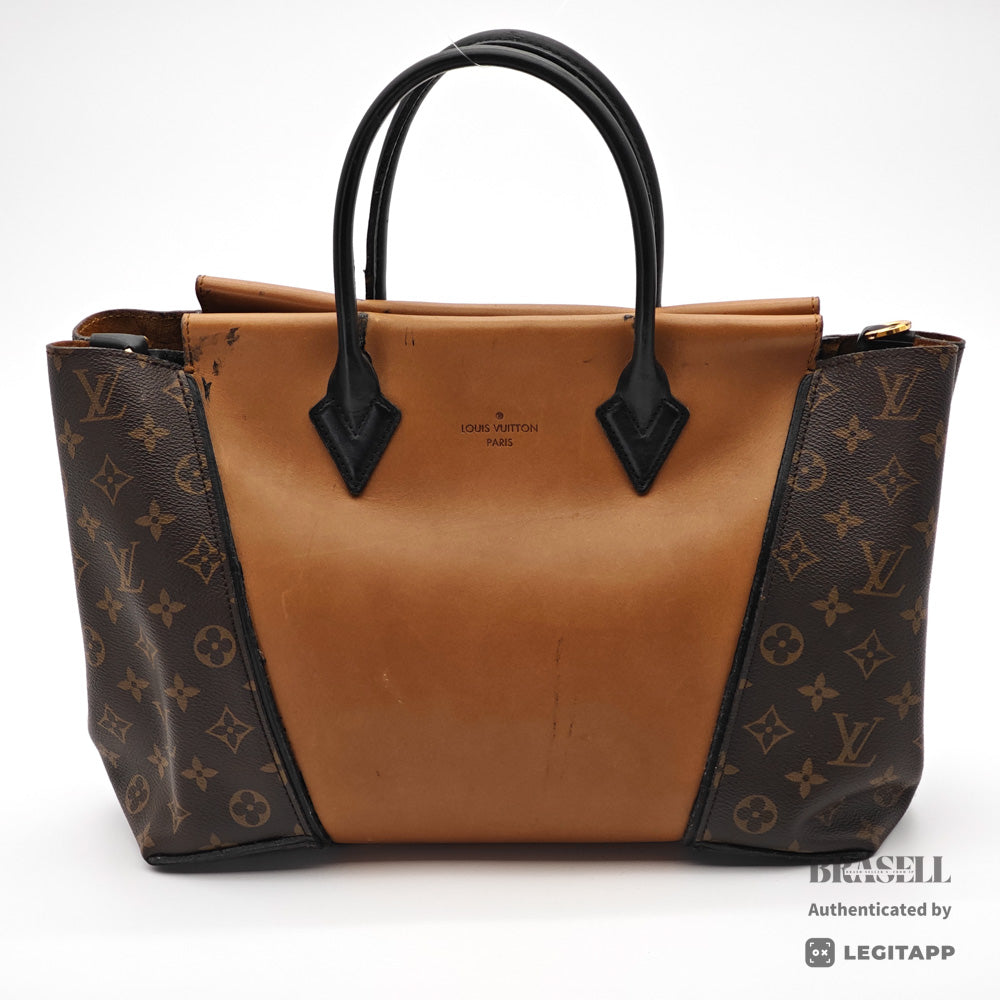 LOUIS VUITTON Tote W PM Monogram Canvas Hand Bag M40941 【ImportFeeFREE】