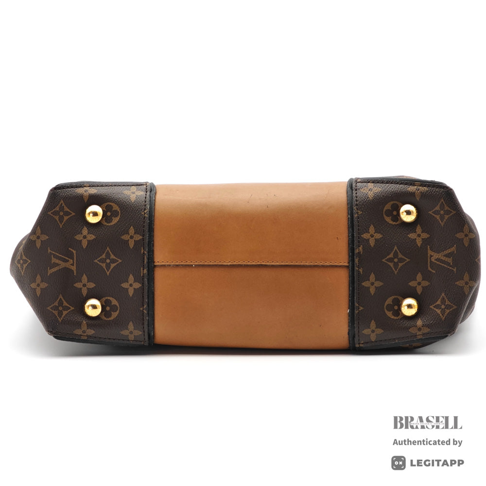 LOUIS VUITTON Tote W PM Monogram Canvas Hand Bag M40941 【ImportFeeFREE】