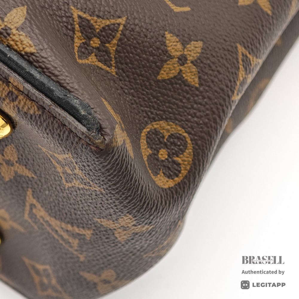 LOUIS VUITTON Tote W PM Monogram Canvas Hand Bag M40941 【ImportFeeFREE】