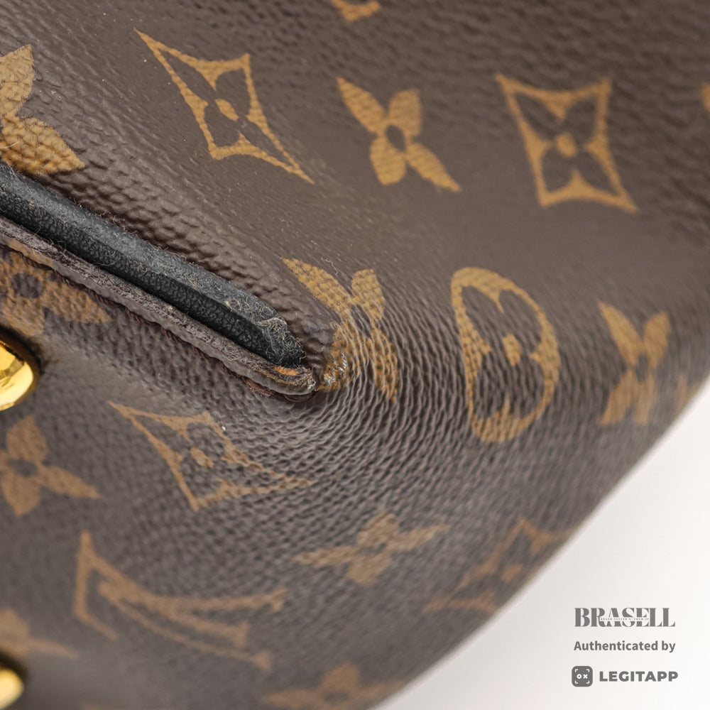 LOUIS VUITTON Tote W PM Monogram Canvas Hand Bag M40941 【ImportFeeFREE】