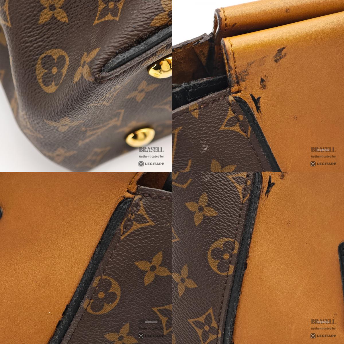 LOUIS VUITTON Tote W PM Monogram Canvas Hand Bag M40941 【ImportFeeFREE】