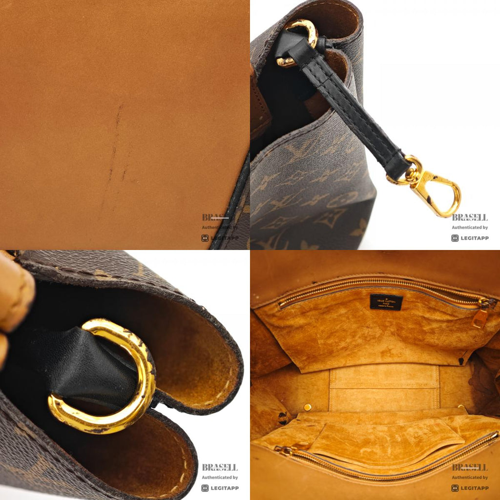 LOUIS VUITTON Tote W PM Monogram Canvas Hand Bag M40941 【ImportFeeFREE】
