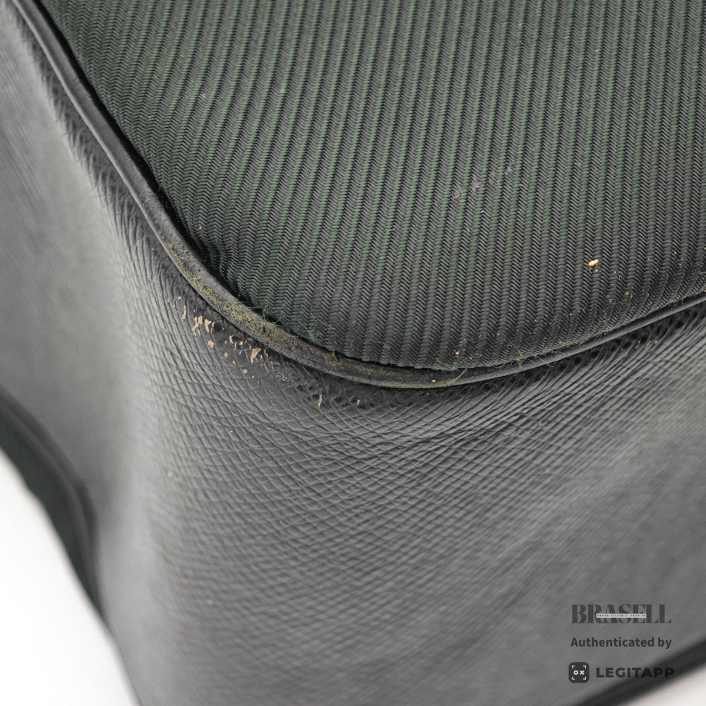 LOUIS VUITTON Taimyr Taiga Leather Shoulder Bag M30862 【ImportFeeFREE】