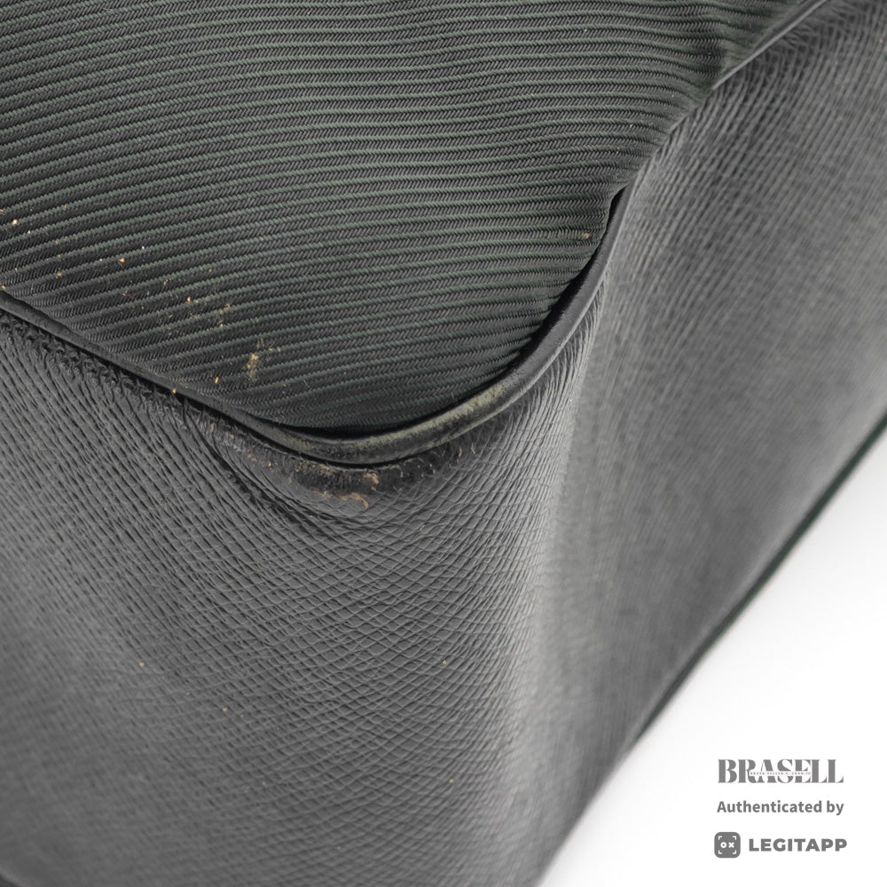 LOUIS VUITTON Taimyr Taiga Leather Shoulder Bag M30862 【ImportFeeFREE】