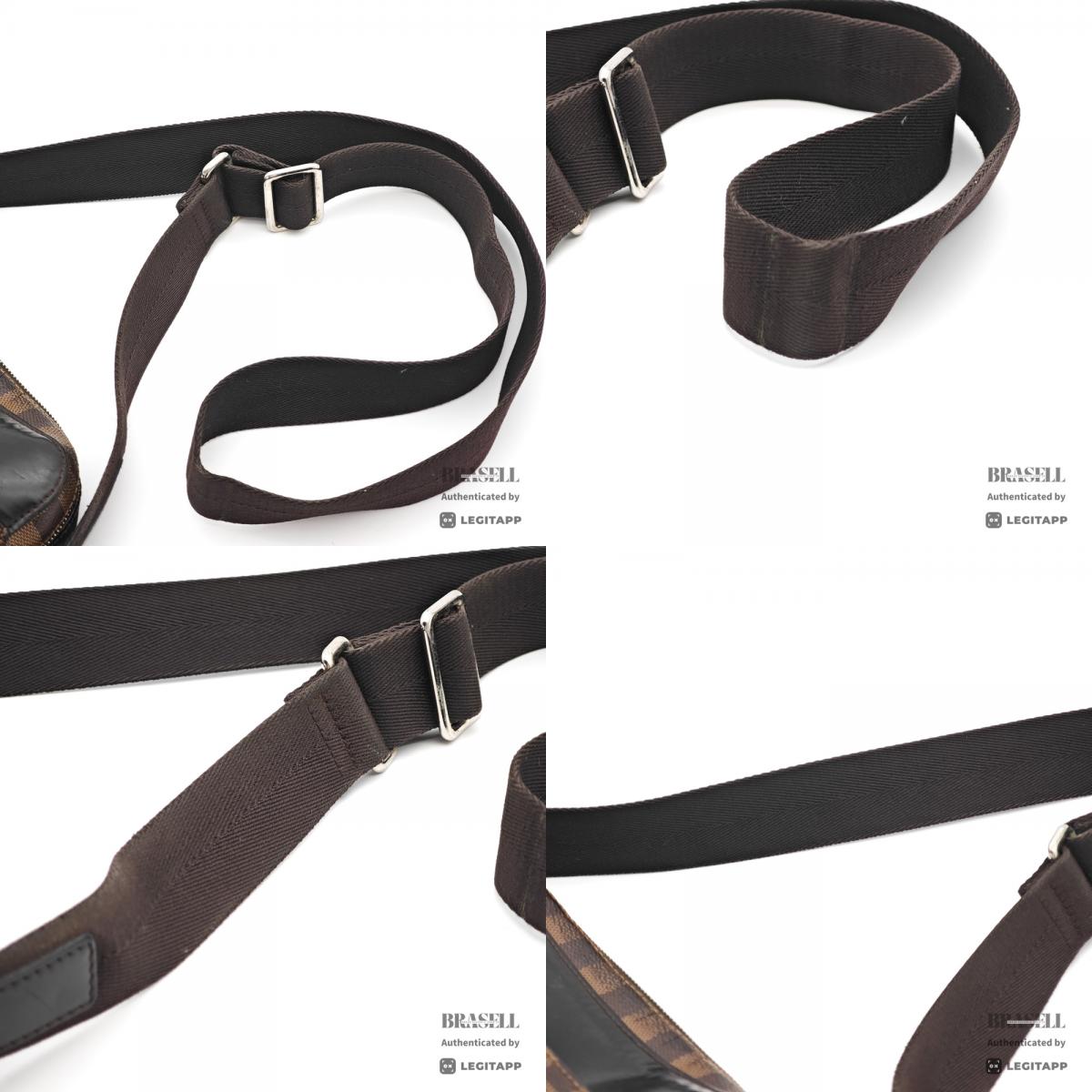 Louis Vuitton Damier Ebene Jake Messenger PM N41568【ImportFREE】