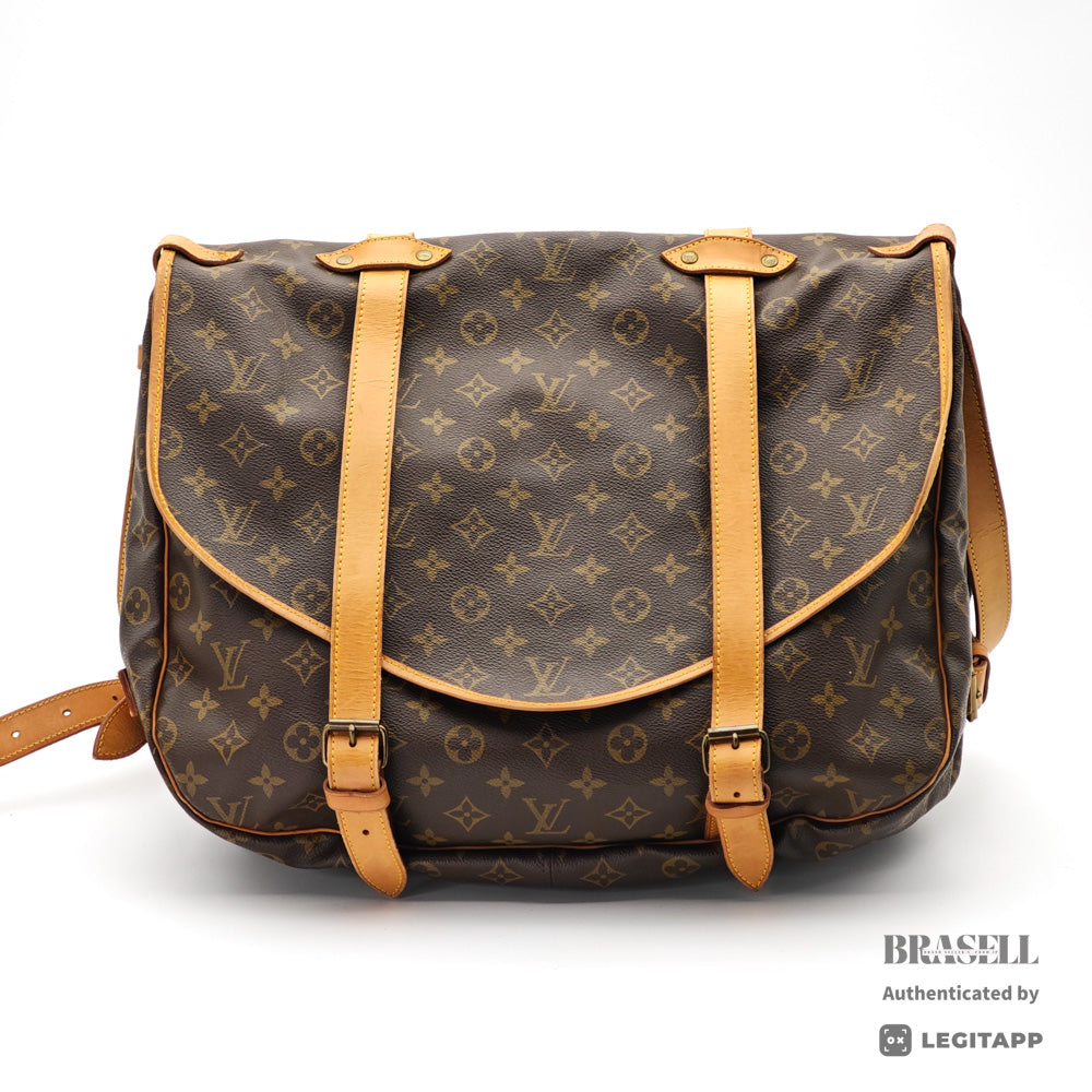 Louis Vuitton Monogram Canvas Saumur43 Shoulderbag 【ImportFREE】