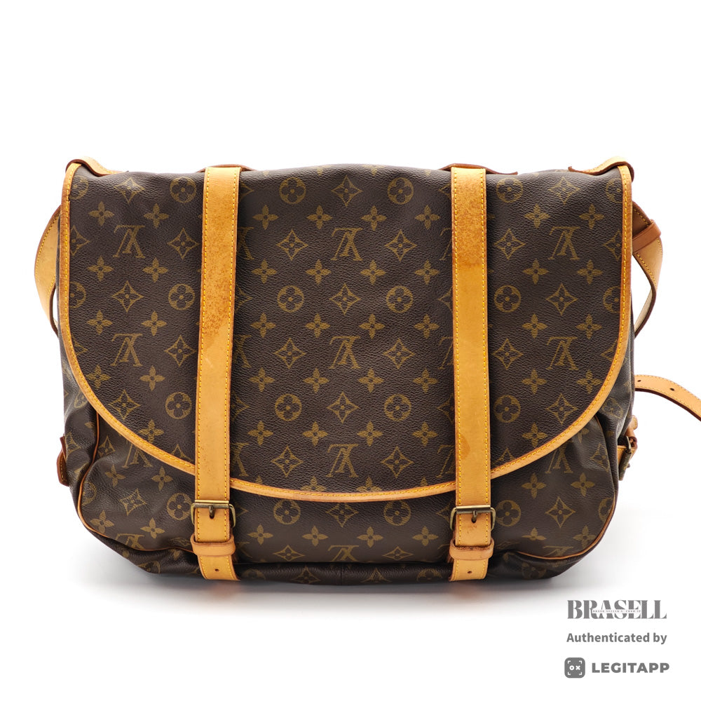 Louis Vuitton Monogram Canvas Saumur43 Shoulderbag 【ImportFREE】