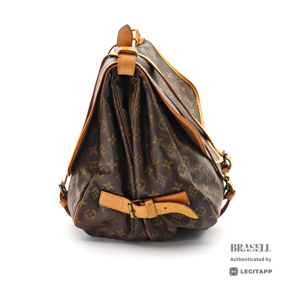 Louis Vuitton Monogram Canvas Saumur43 Shoulderbag 【ImportFREE】