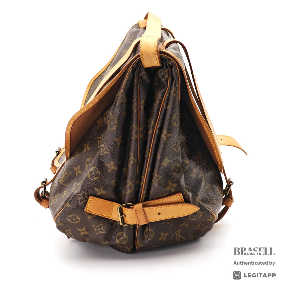 Louis Vuitton Monogram Canvas Saumur43 Shoulderbag 【ImportFREE】