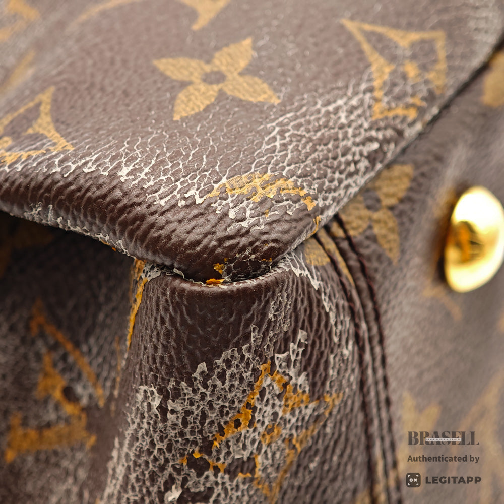 LOUIS VUITTON Pallas BB Monogram Canvas Brown 2Way Hand Bag 【ImportFeeFREE】