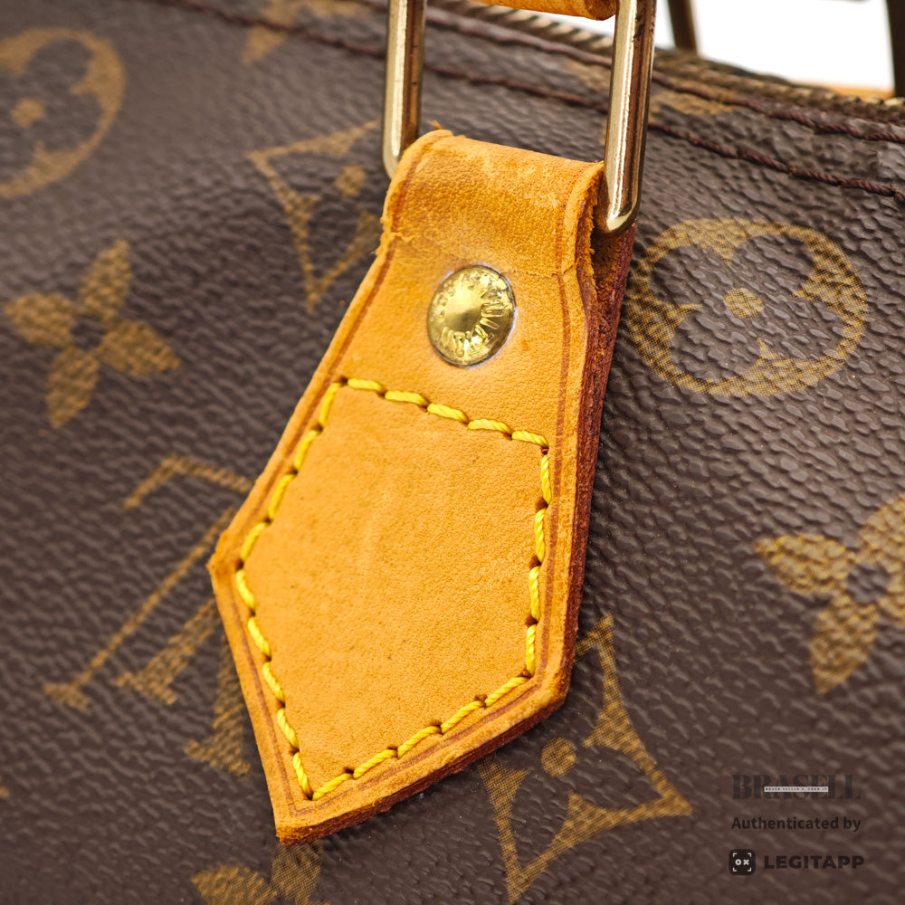 LOUIS VUITTON Pallas BB Monogram Canvas Brown 2Way Hand Bag 【ImportFeeFREE】