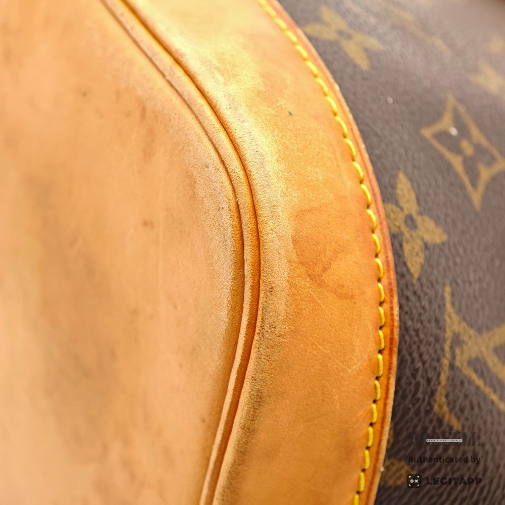 LOUIS VUITTON Alma Monogram Canvas Brown Hand Bag 【ImportFeeFREE】