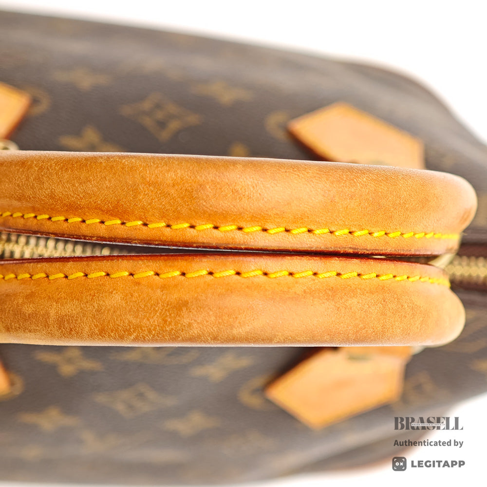 LOUIS VUITTON Alma Monogram Canvas Brown Hand Bag 【ImportFeeFREE】