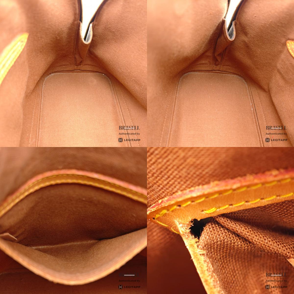 LOUIS VUITTON Alma Monogram Canvas Brown Hand Bag 【ImportFeeFREE】