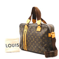 LOUIS VUITTON Sac Bosphore Monogram Canvas Brown Business Bag 【ImportFeeFREE】