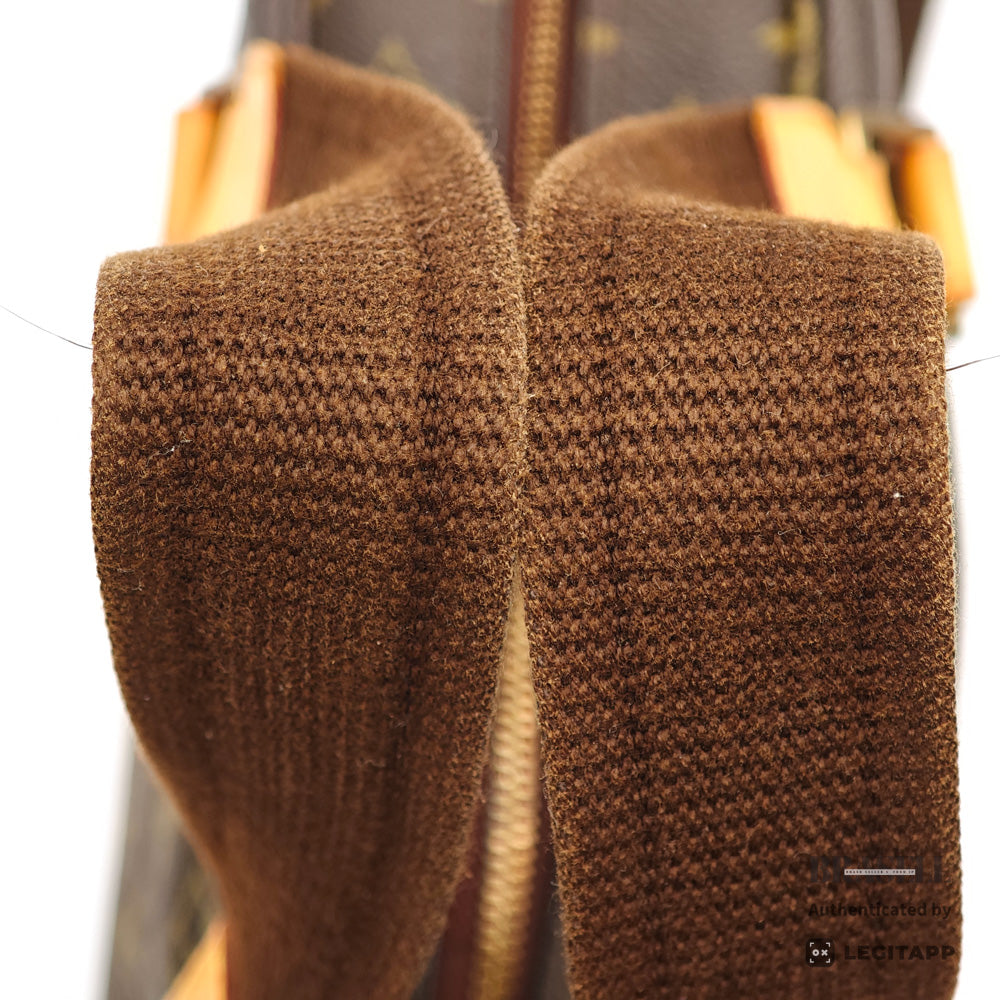 LOUIS VUITTON Sac Bosphore Monogram Canvas Brown Business Bag 【ImportFeeFREE】