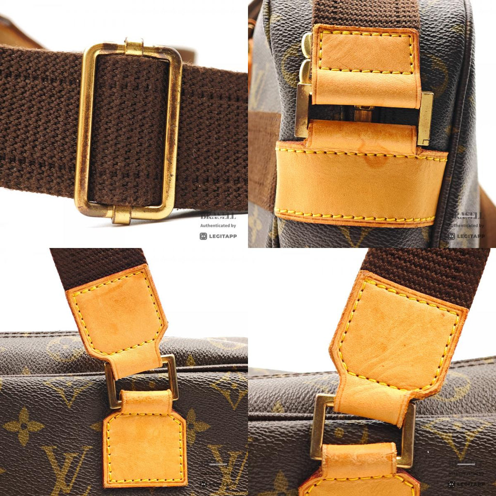 LOUIS VUITTON Sac Bosphore Monogram Canvas Brown Business Bag 【ImportFeeFREE】