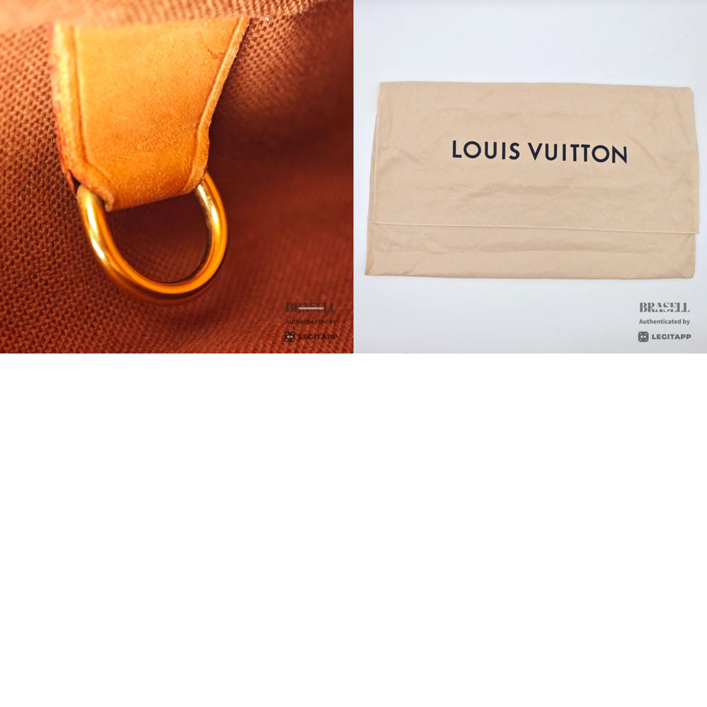 LOUIS VUITTON Sac Bosphore Monogram Canvas Brown Business Bag 【ImportFeeFREE】