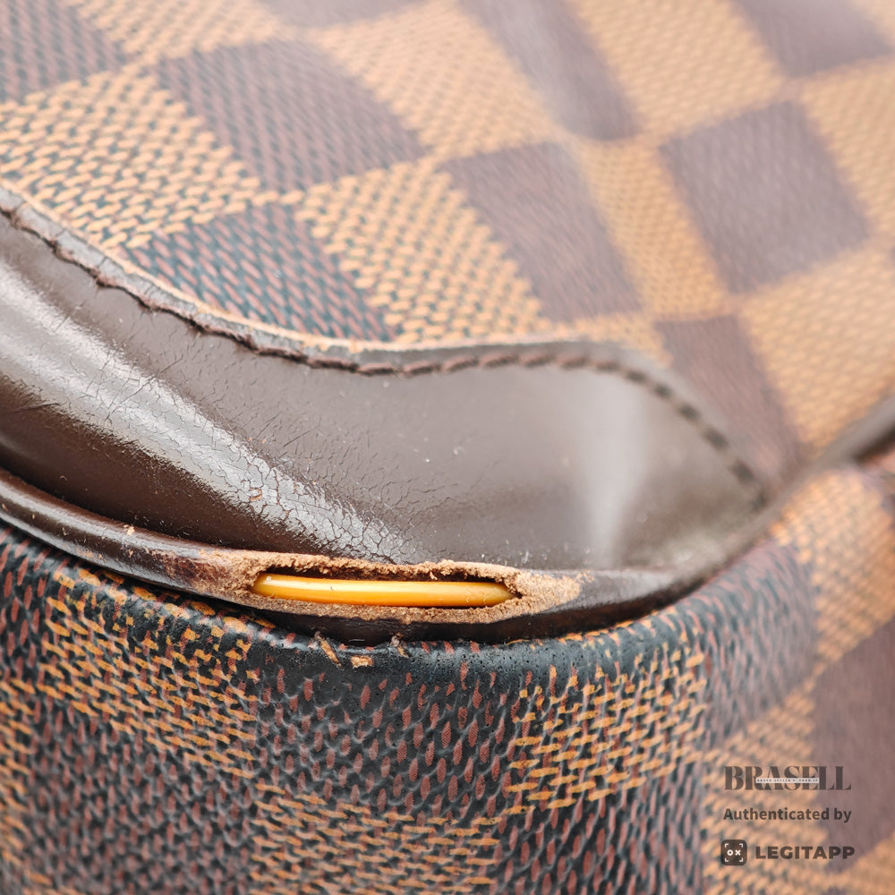 LOUIS VUITTON Verona MM Damier Canvas Brown Shoulder Bag 【ImportFeeFREE】
