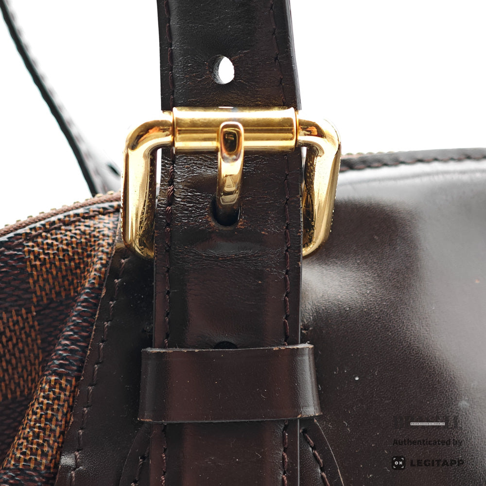 LOUIS VUITTON Verona MM Damier Canvas Brown Shoulder Bag 【ImportFeeFREE】