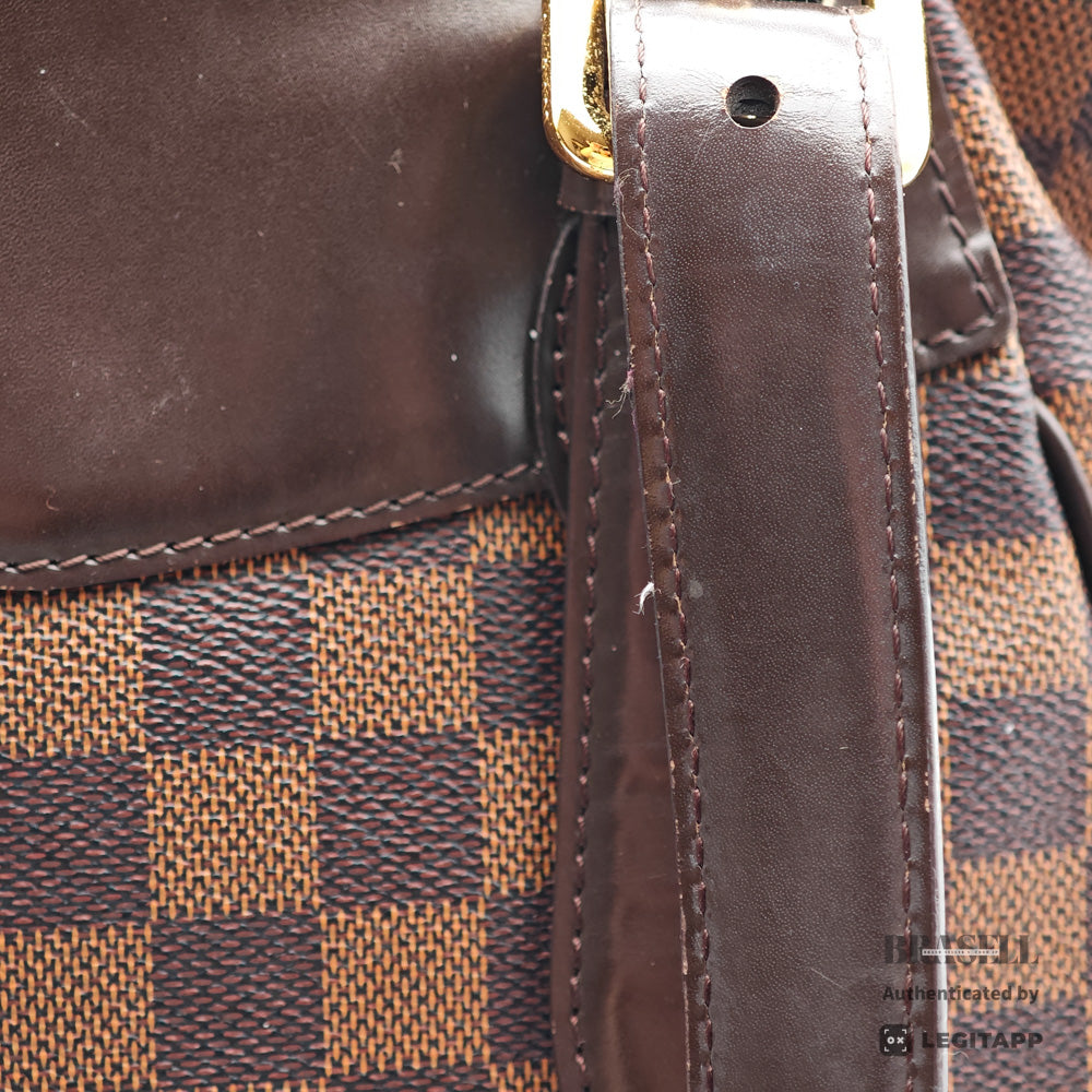 LOUIS VUITTON Verona MM Damier Canvas Brown Shoulder Bag 【ImportFeeFREE】