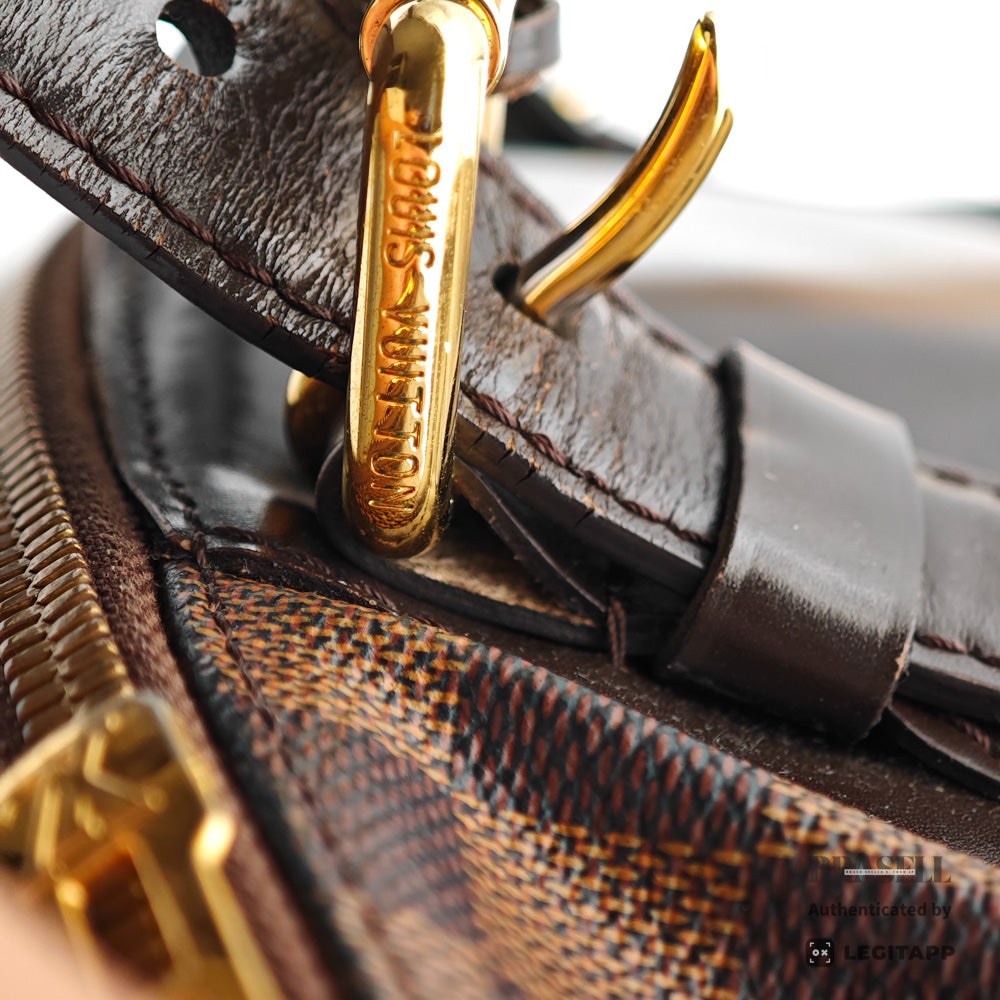 LOUIS VUITTON Verona MM Damier Canvas Brown Shoulder Bag 【ImportFeeFREE】