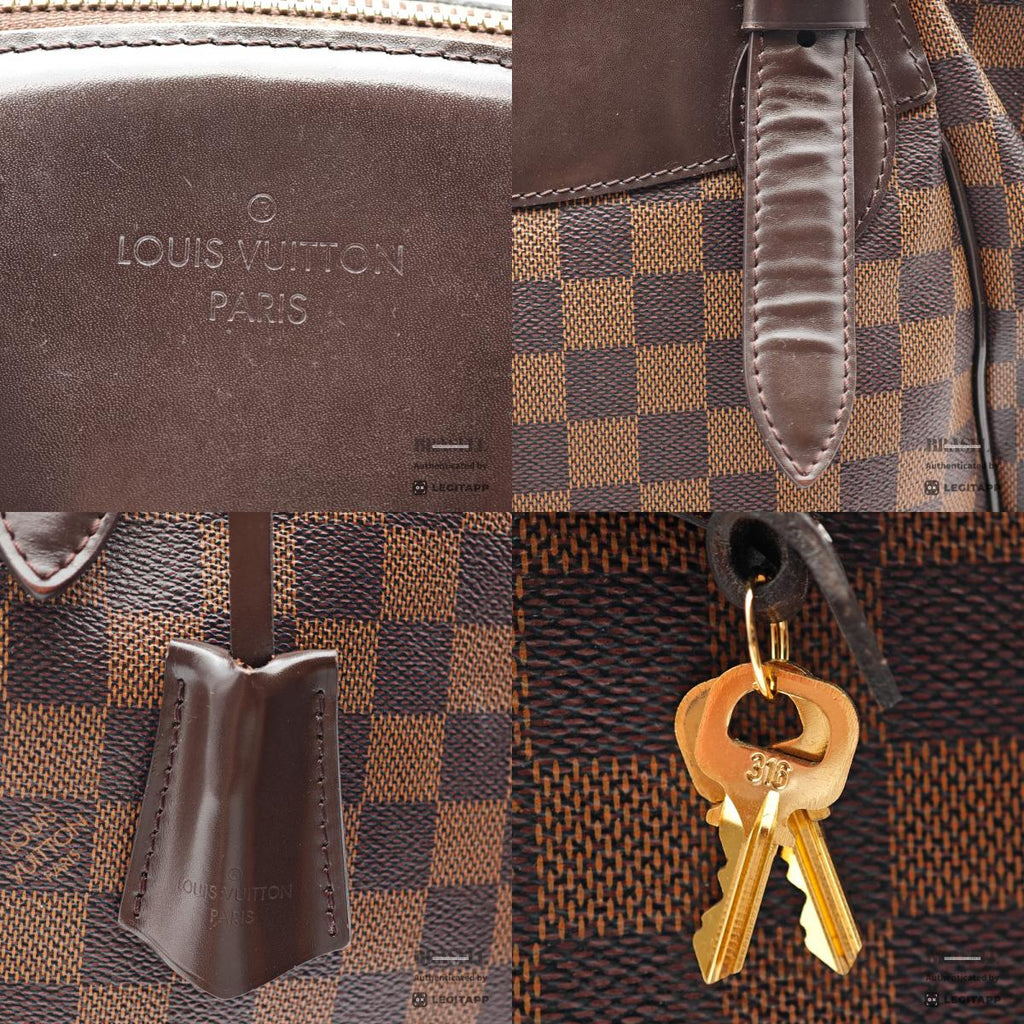 LOUIS VUITTON Verona MM Damier Canvas Brown Shoulder Bag 【ImportFeeFREE】