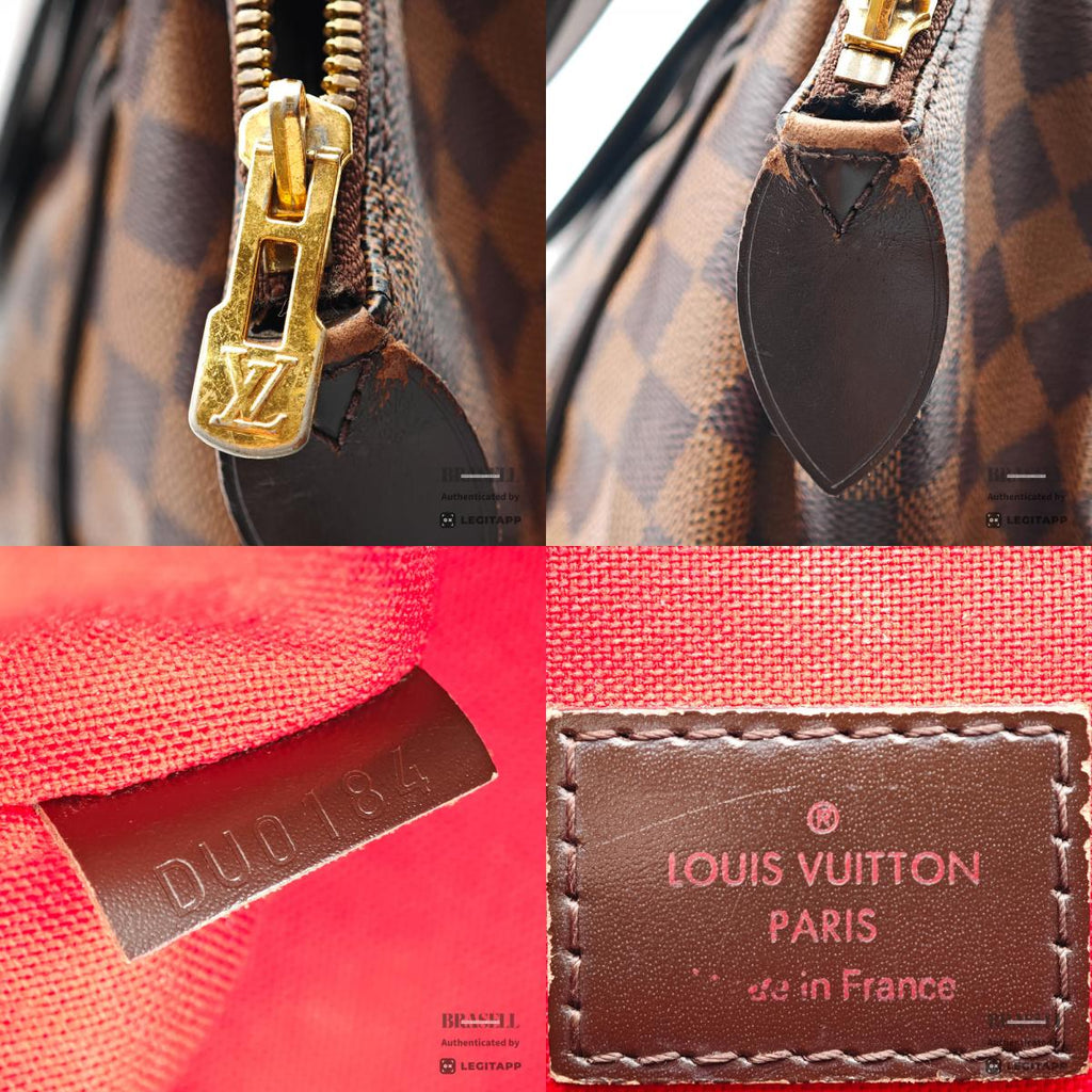 LOUIS VUITTON Verona MM Damier Canvas Brown Shoulder Bag 【ImportFeeFREE】